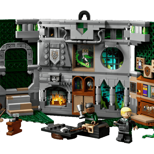 Le blason de la maison Serpentard