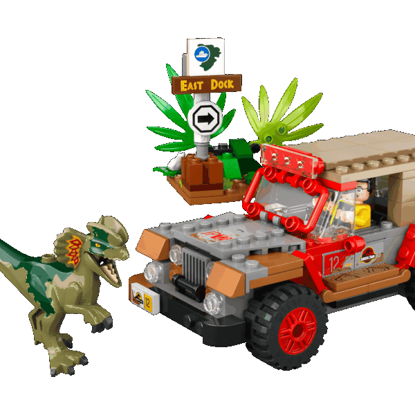 L'embuscade du dilophosaure