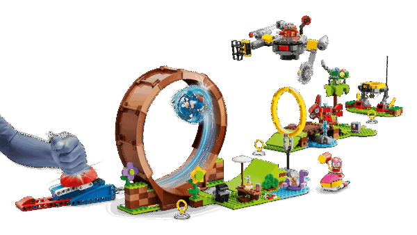 Sonic et le défi du looping de Green Hill Zone