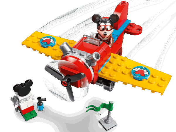 L’avion à hélice de Mickey Mouse