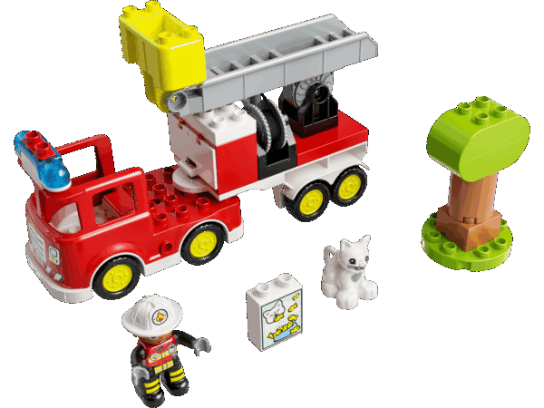 Le camion de pompiers