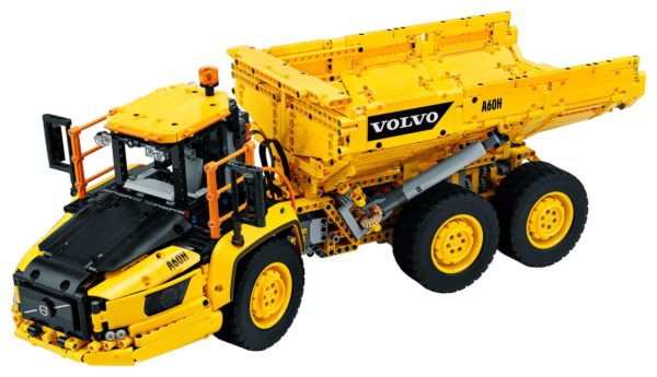 Le tombereau articulé Volvo 6x6