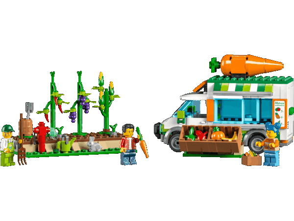 Le camion de marché des fermiers